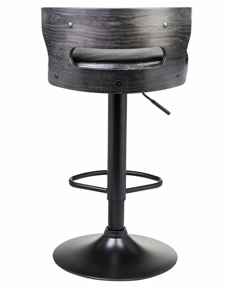 Стул барный DOBRIN FRED BLACK чёрный фото 3