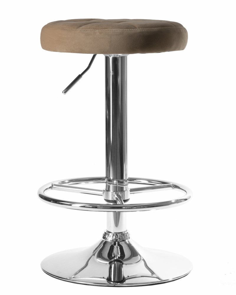 Табурет барный DOBRIN BRUNO бежевый велюр MJ9-10 5008-LM фото 2