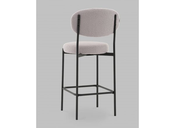 Стул полубарный Бриф DD букле светло-серый фото 6