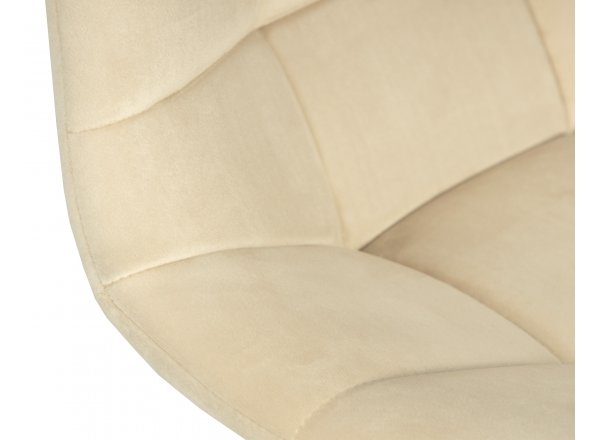 Набор 2 шт Стул барный DOBRIN TAILOR WHITE (бежевый велюр (MJ9-10)) фото 11