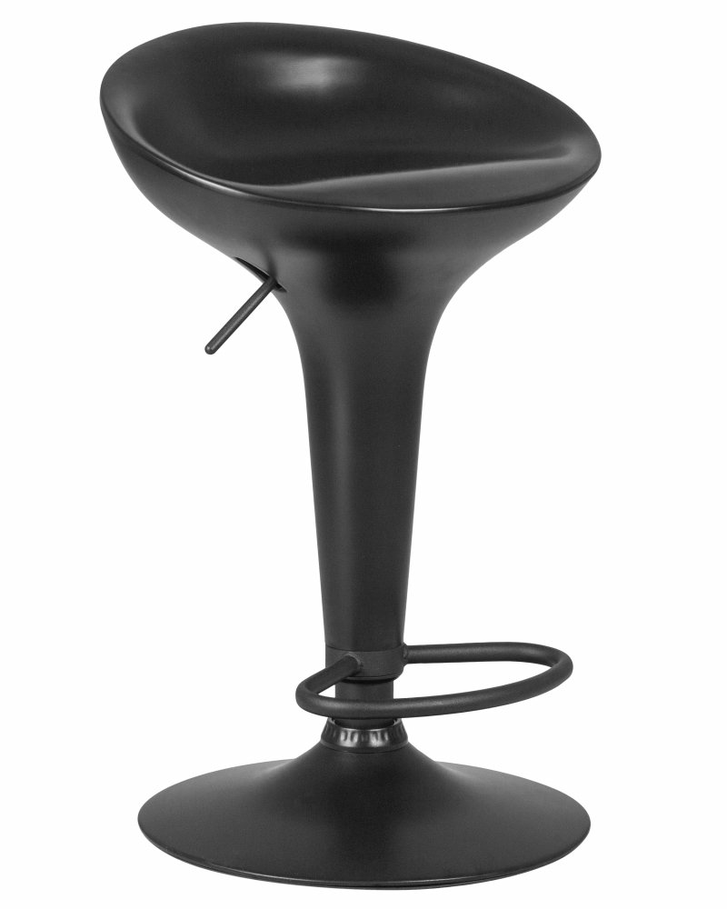 Стул барный DOBRIN BOMBA BLACK чёрный 1004-BlackBase-LM
